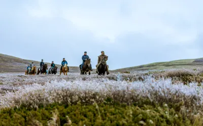 Hesteridning i Jotunheimen