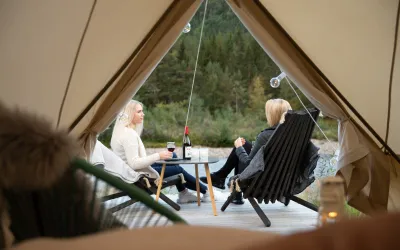 Glamping på Toftemo