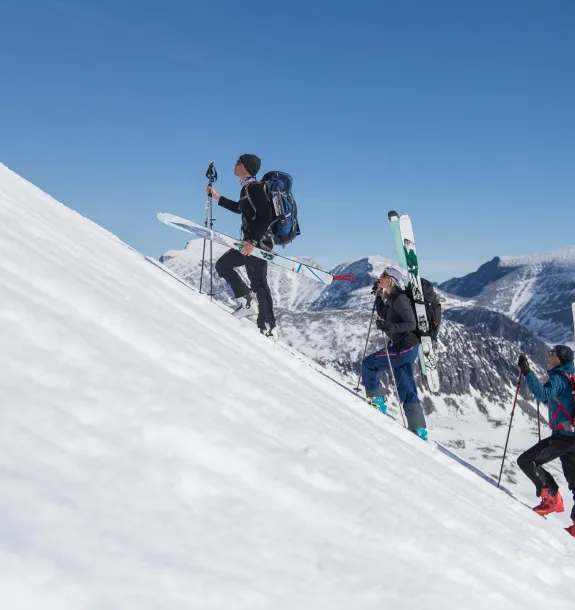 Topptur på ski