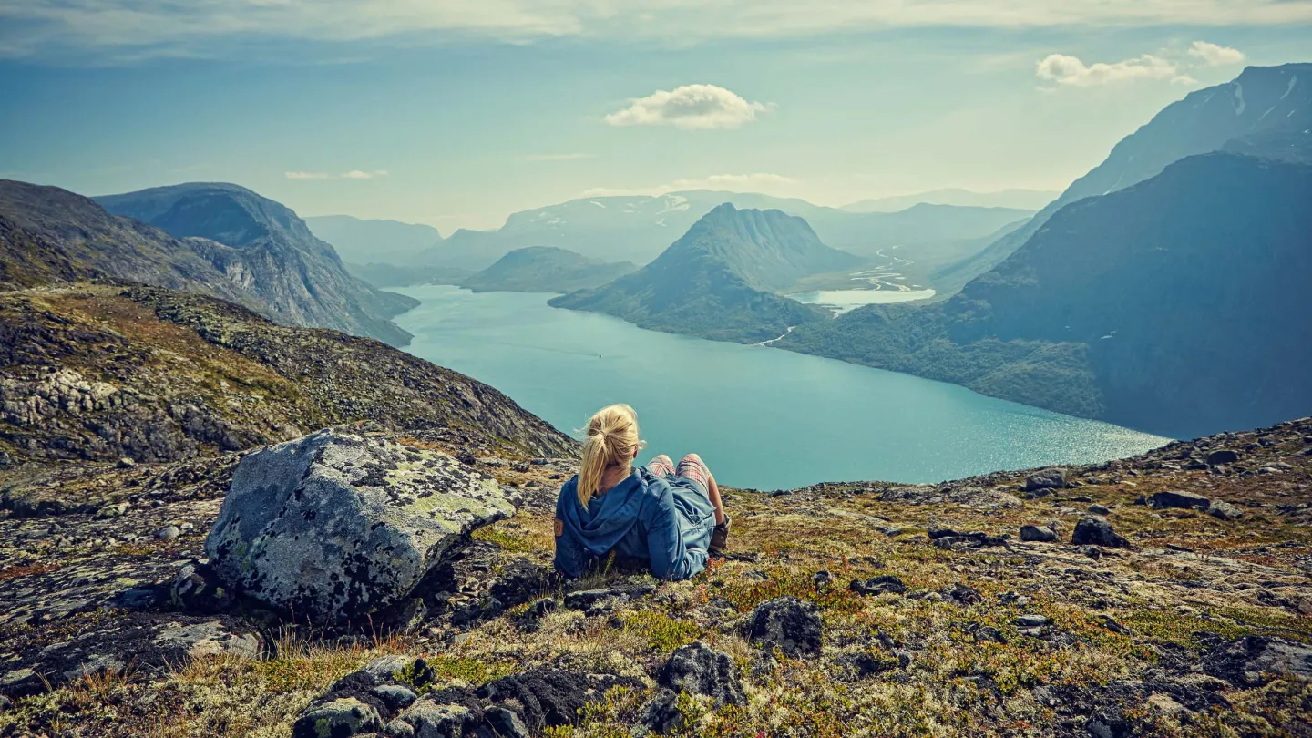 Utsikt fra Besseggen