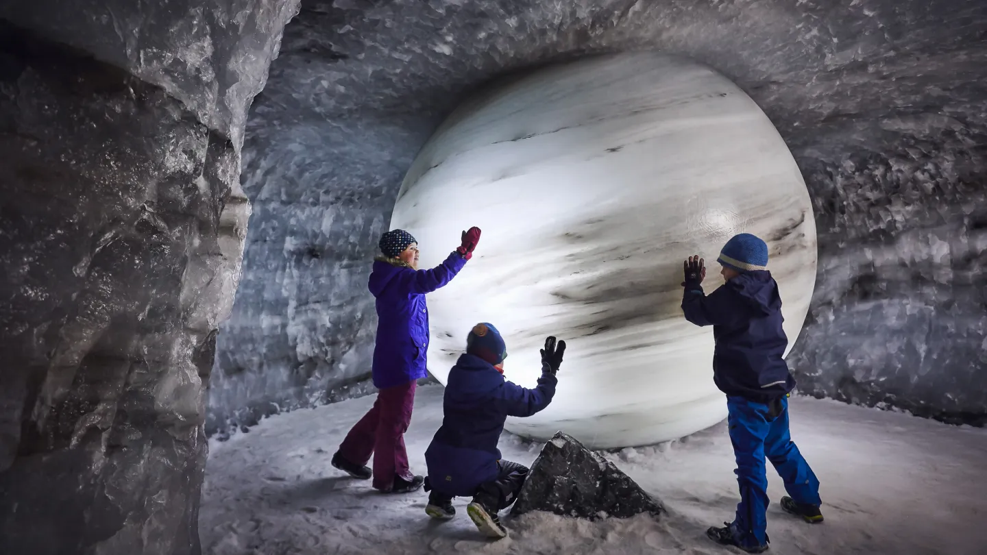 Klimapark inn i isen