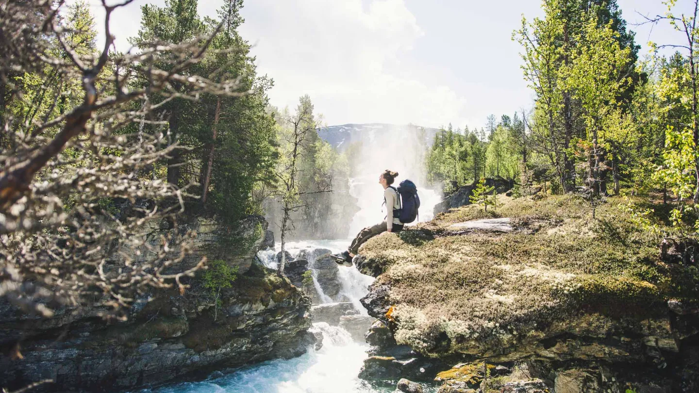 Grønfossen på Bjorli