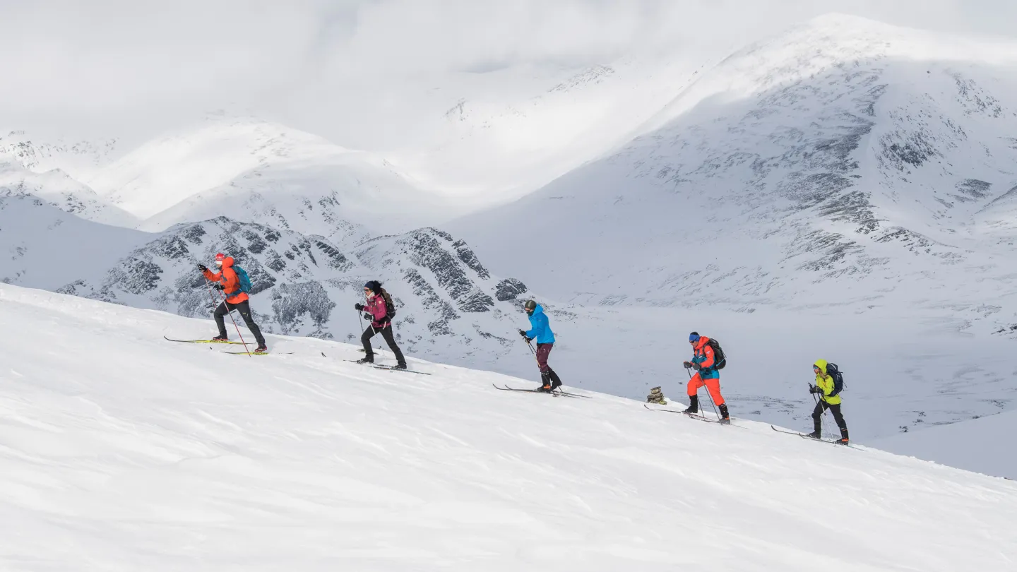 Fjellski på Høvringen