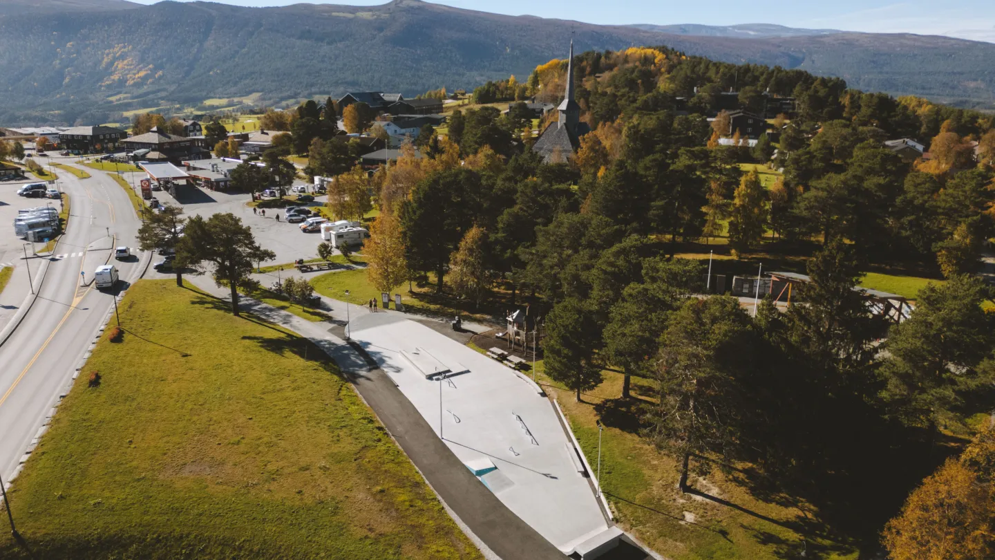 Skatepark på Dombås